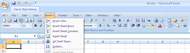 Classic Style Menus for Excel 2007 screenshot